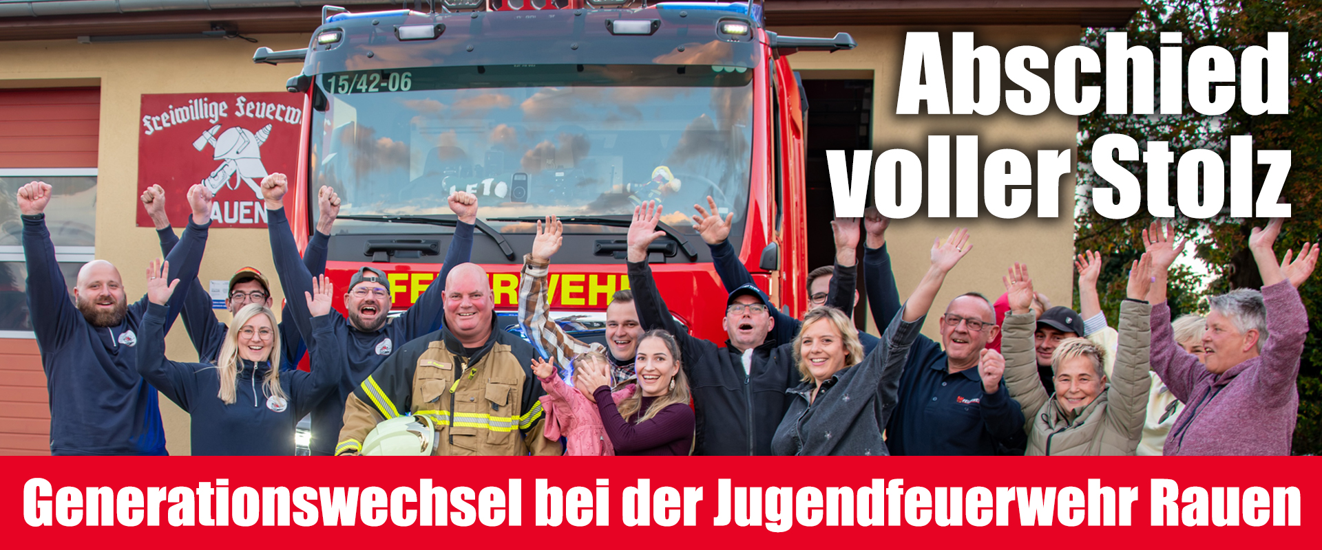 Abschied voller Stolz
