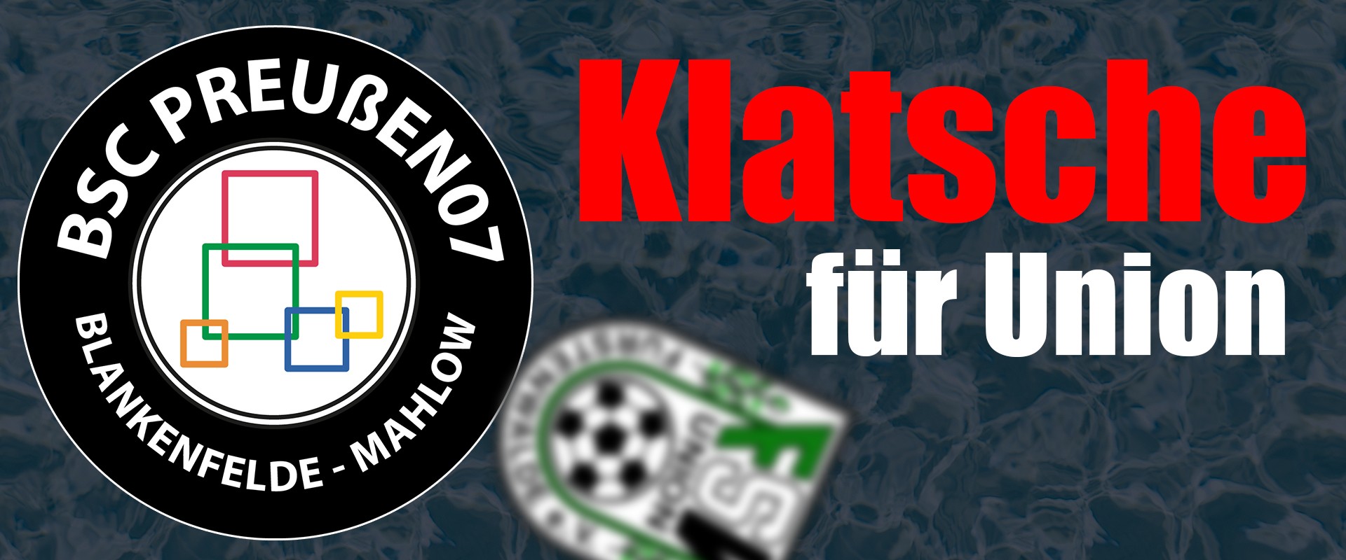 Klatsche fuer Union