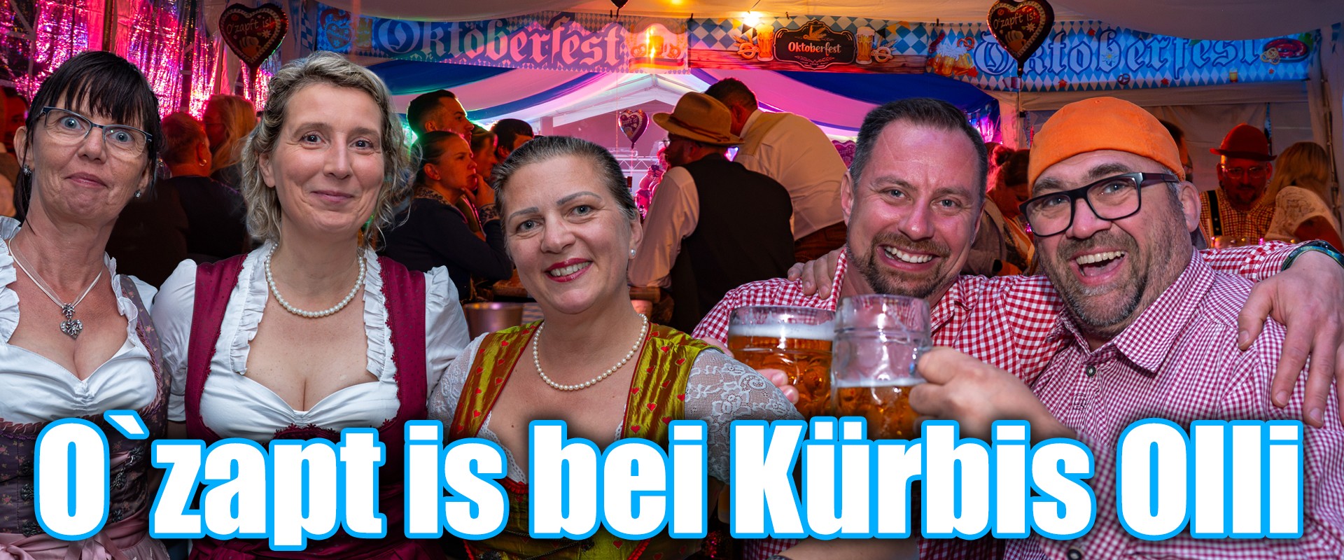 O'zapft is bei Kürbis Olli