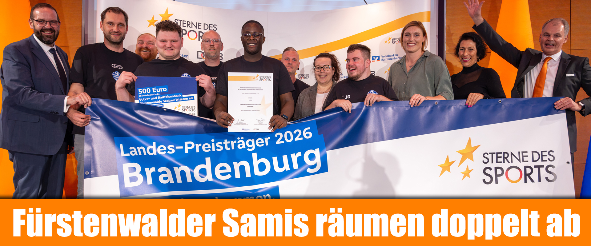 Fürstenwalder Samis räumen doppelt ab