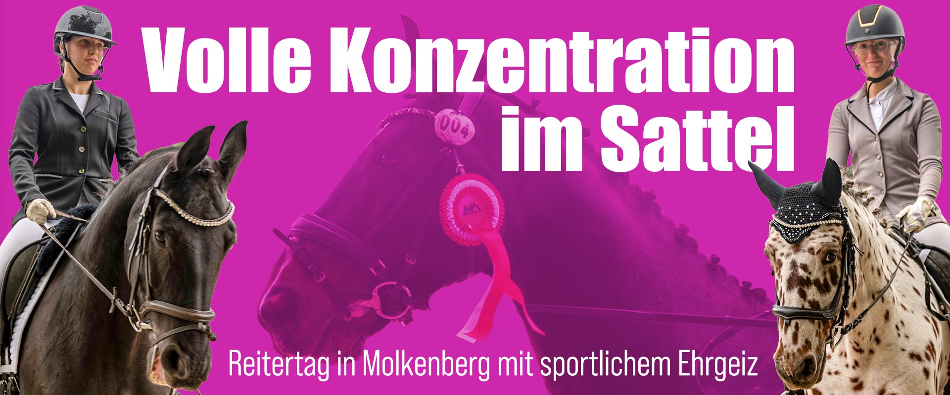 Volle Konzentration im Sattel