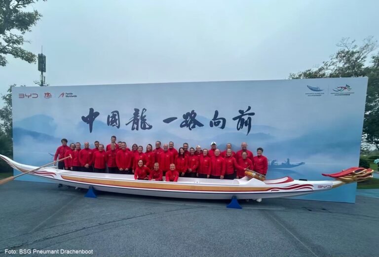 Fürstenwalder Drachenbootfahrer bei WM in China